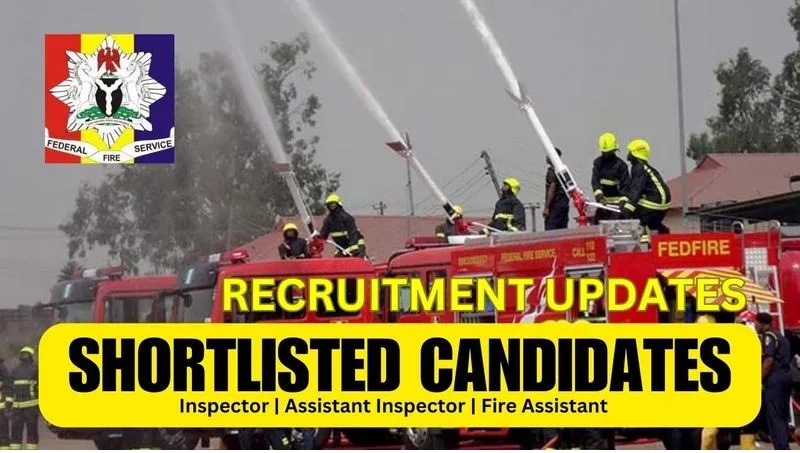 Federal Fire Service (FFS) Shortlisted Candidates 2024